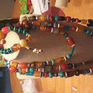 Necklace and bracelet